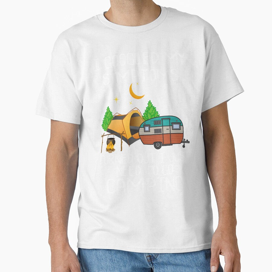 Googled My Symptoms Camping by rifmerch