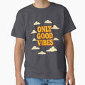 Only Good Vibes Poster - 70s Retro Vintage Typography Print by Arte Cartoon From TagTeam Group