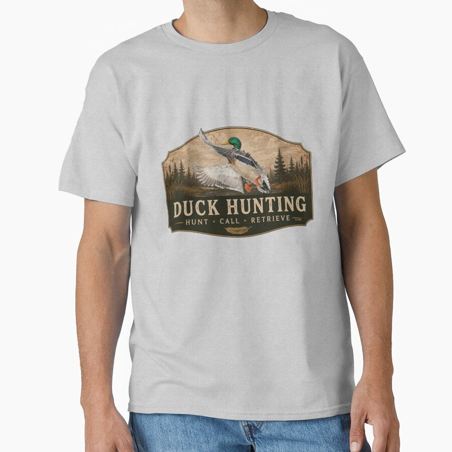 Mallard Flight Duck Hunting Badge by TammyHunterArt