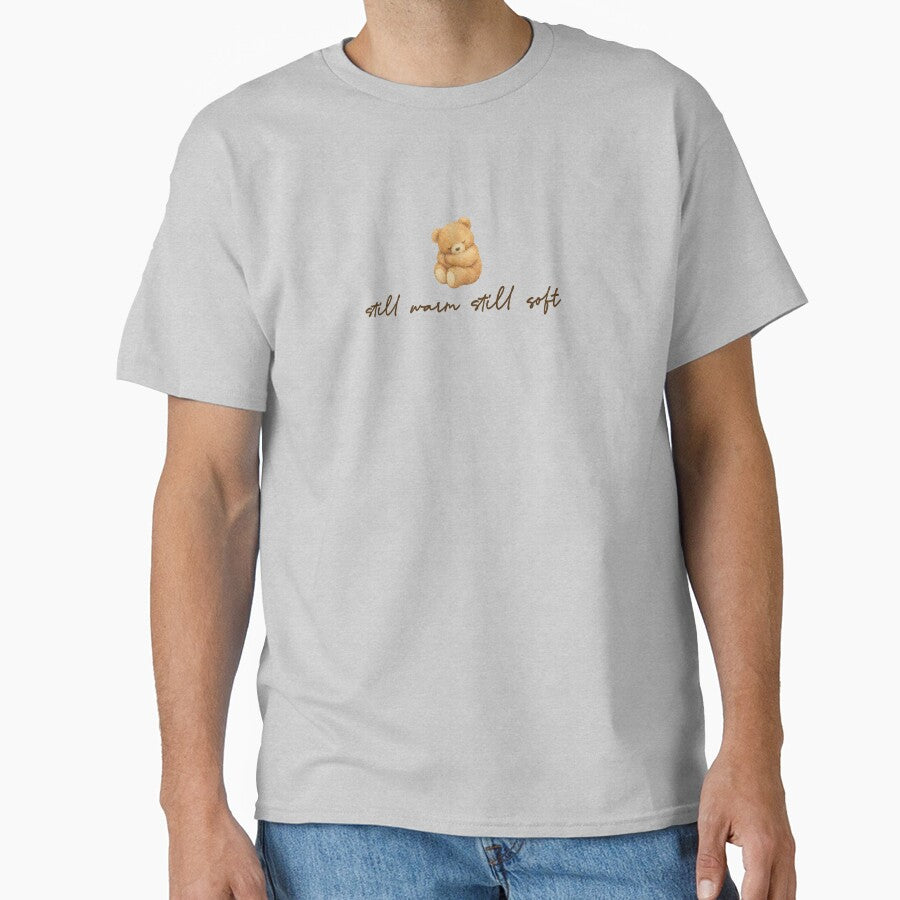 Still Warm Still Soft Cute Bear Watercolor Soft Mental Health Gentle Brand by BalmyBell