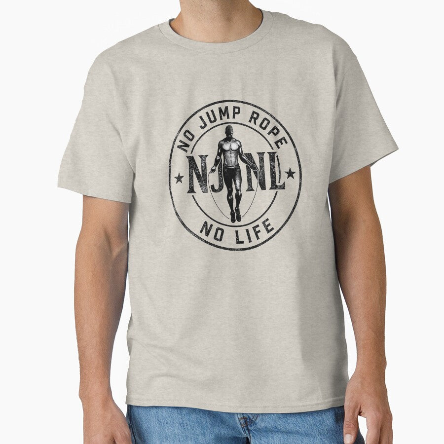 No Jump Rope No Life Badge Logo by NJRNL Apparel