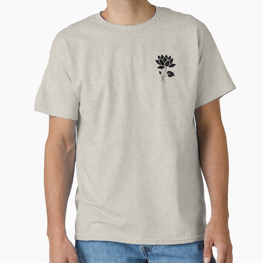 Minimalist Lotus Flower by Antoine Dupuit