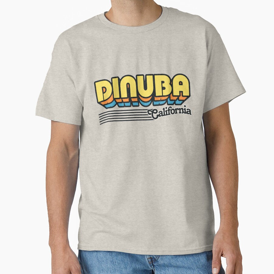 Dinuba, California | Retro Stripes by retroready