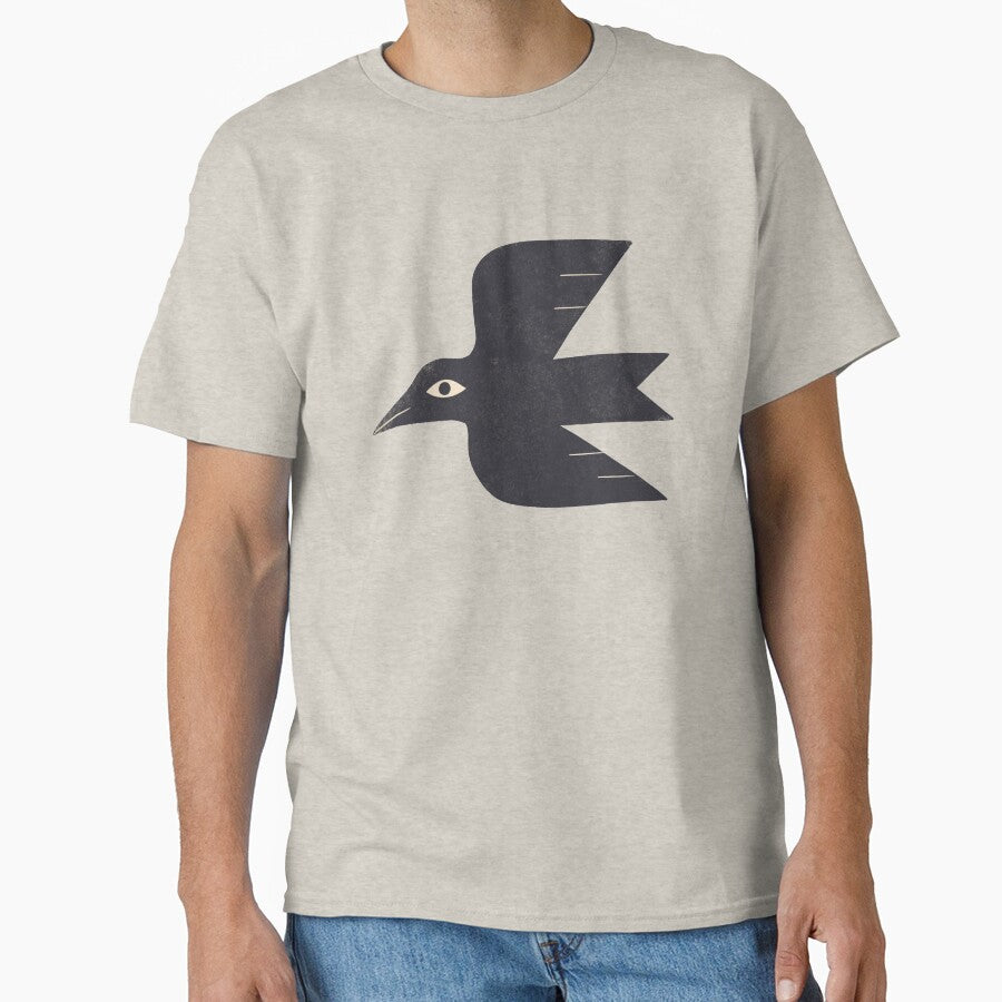 Minimal Blackbird No. 1 by Renea L Thull