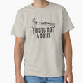 Funny Hammer Pun This is not a drill joke quote humorous gift for carpenter handyman by alenaz