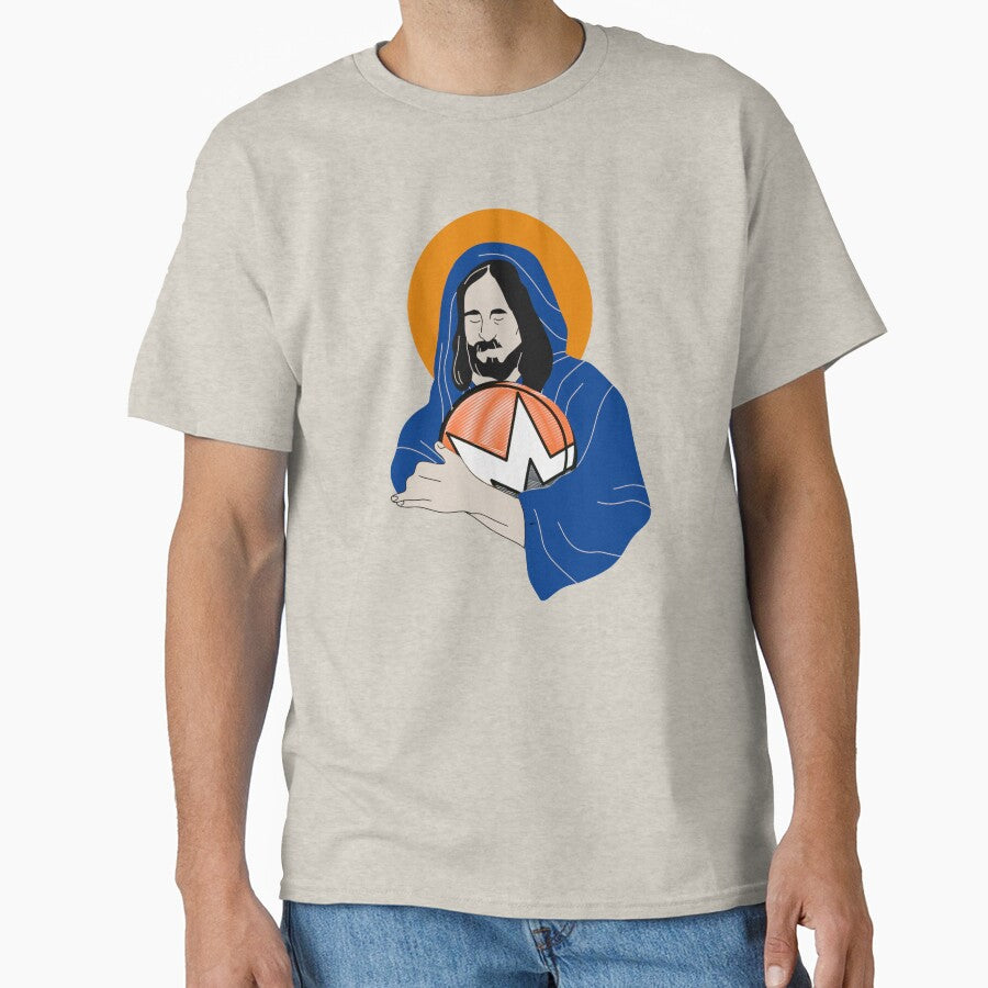 Jesus loves Crypto Monero XMR by Crypmetal