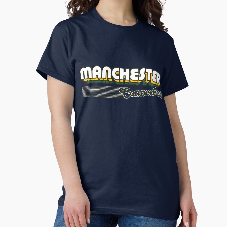 Manchester, Connecticut | Retro Stripes by retroready