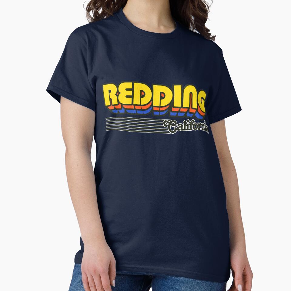 Redding, California | Retro Stripes by retroready