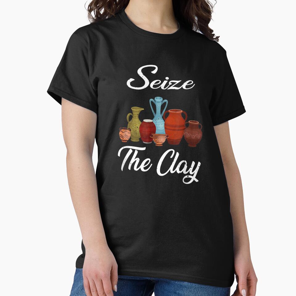 Funny Pottery Artist Seize The Clay by ufodinosaur