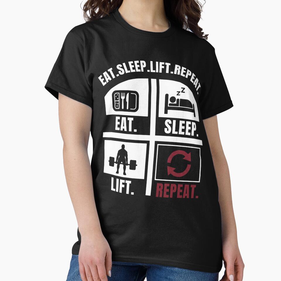 Eat. Sleep. Lift. Repeat. by LoganDzign