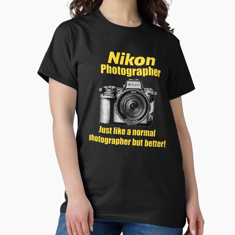 Nikon Photography T shirt by Iconicapparel22