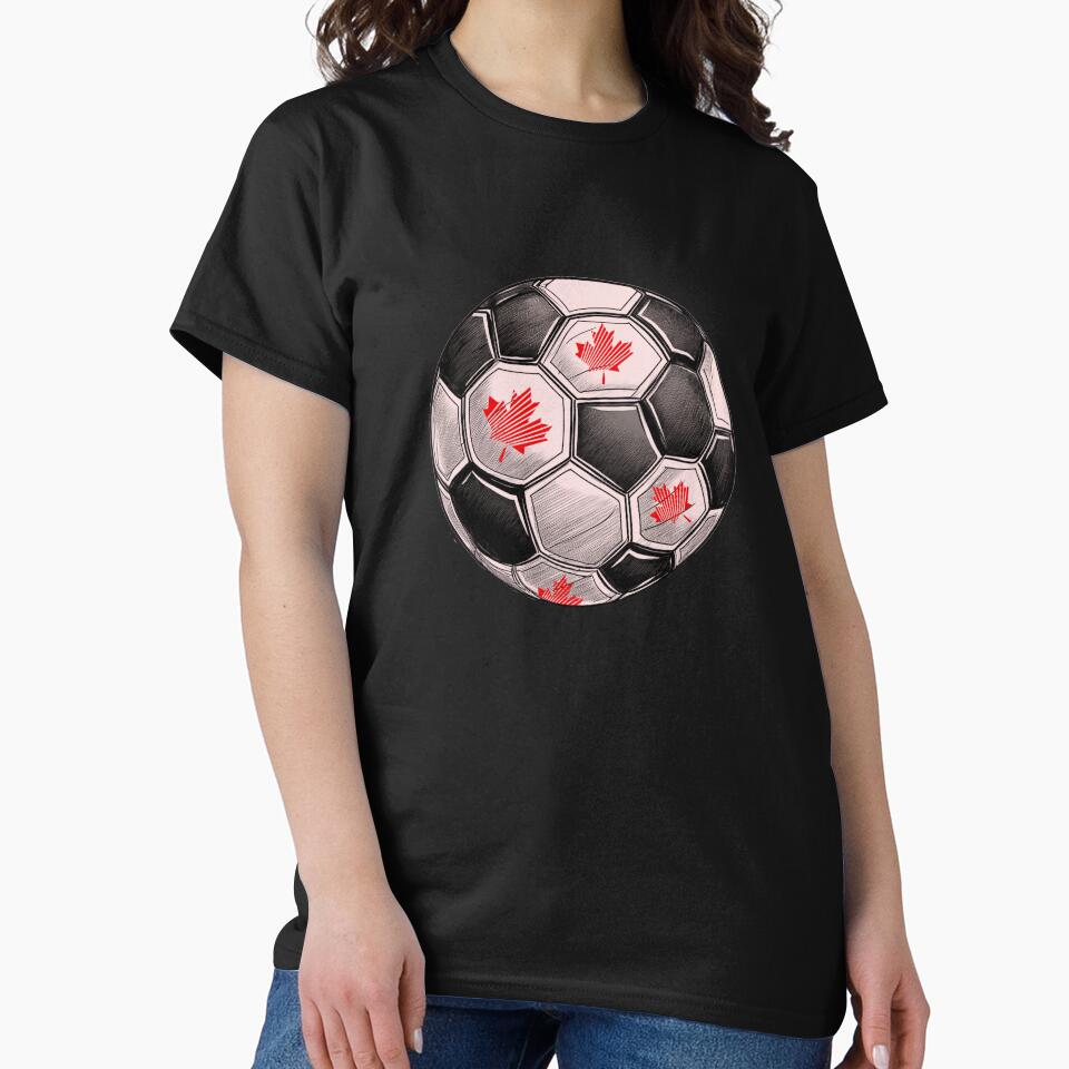 Canada 2026 Soccer Vibes by Flower Magic Unisex , , , Long Sleeve Tee