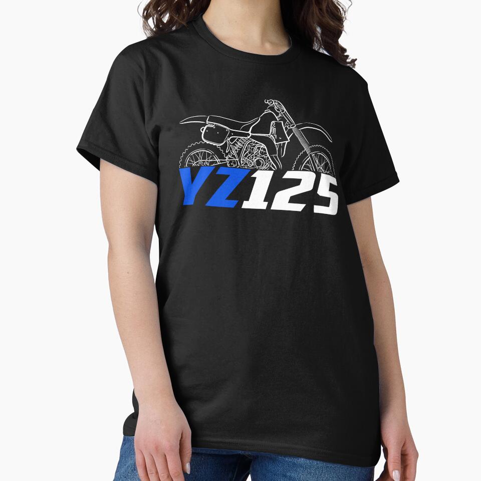 Yamaha YZ125 1983 for bikers, Motorcycle by ThrottleArts