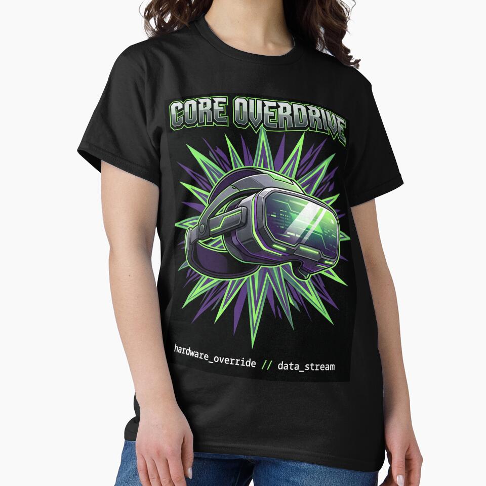 Core Overdrive Futuristic VR Headset Cyberpunk by Tel A Pet