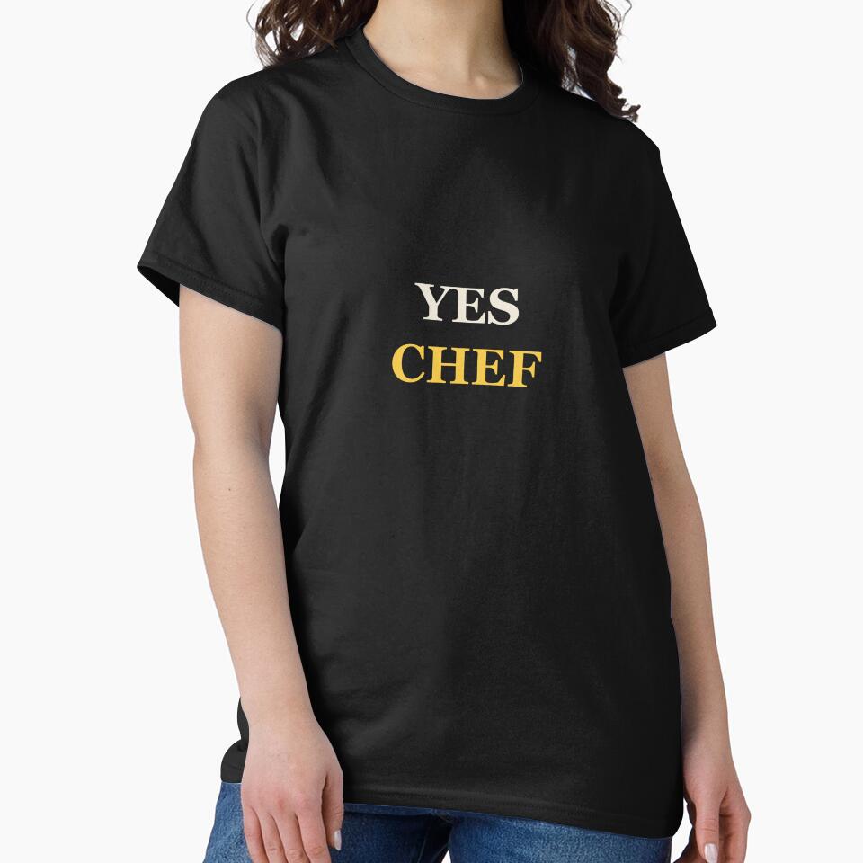 Yes Chef - Funny Chef by RetroThreadWorks