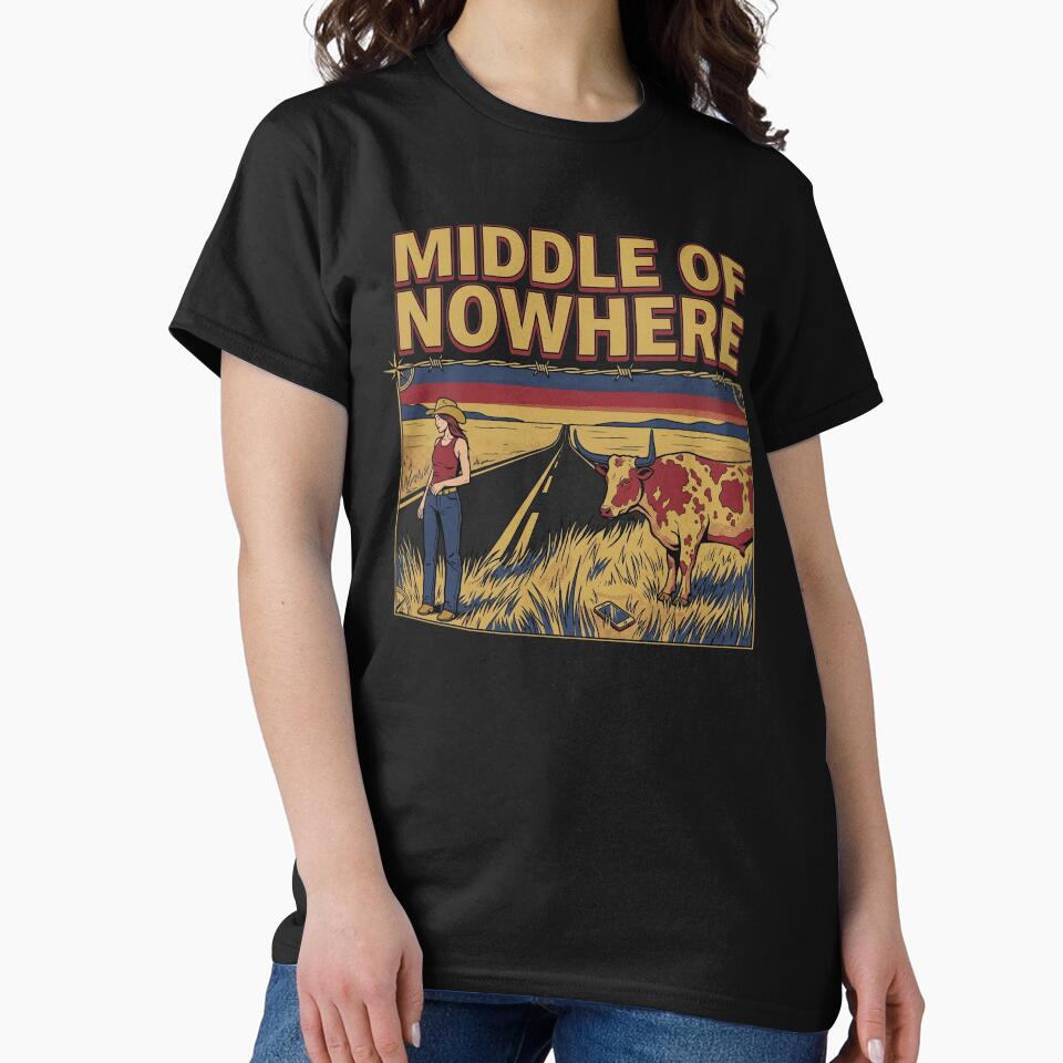 The Middle of Nowhere Vintage Style by Kitkin