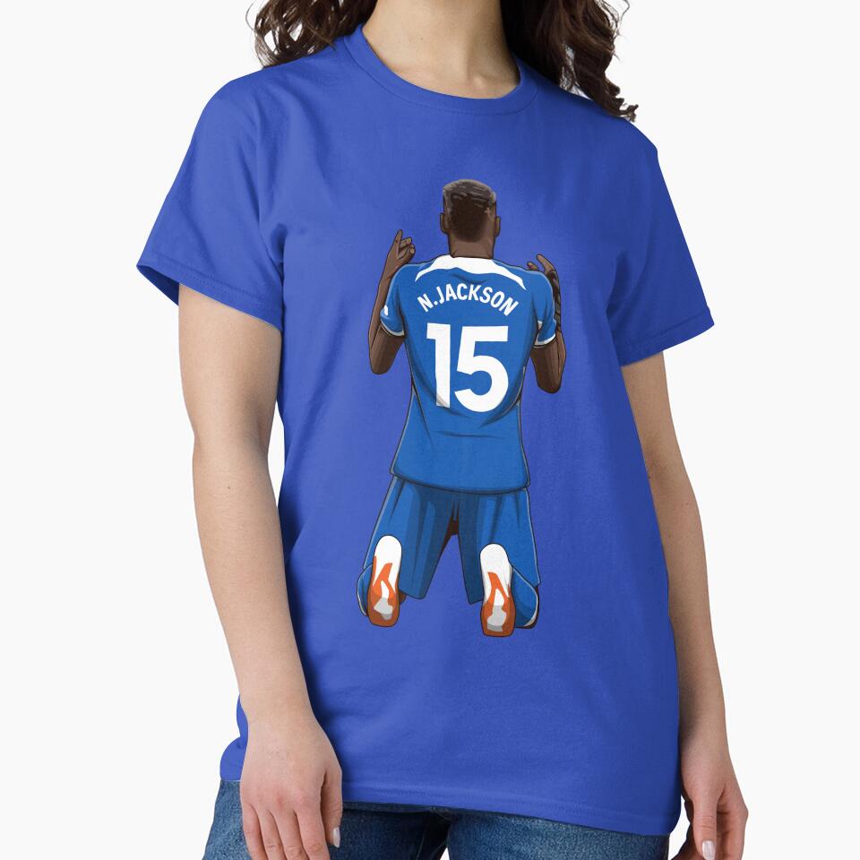 Nicolas Jackson by Aldduardo Unisex , , , Long Sleeve Tee
