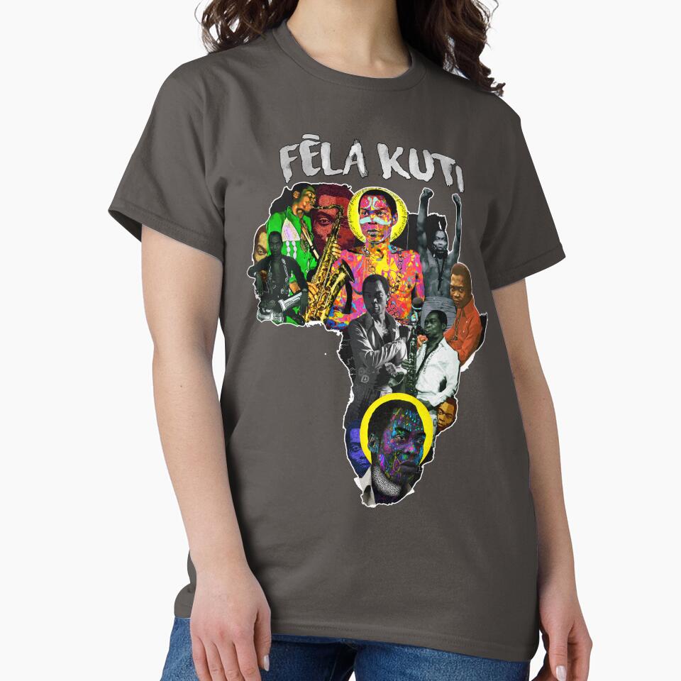 Fela Kuti - Pan-African map collage by Youngkev-arts