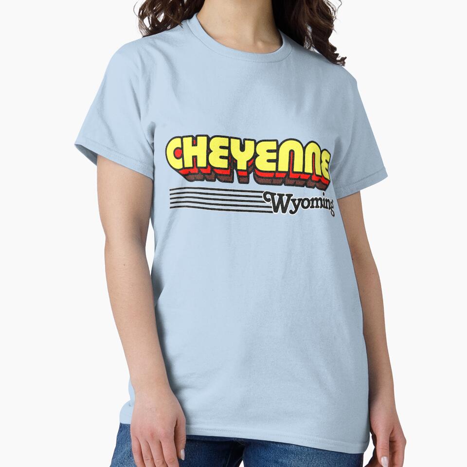 Cheyenne, Wyoming | Retro Stripes by retroready
