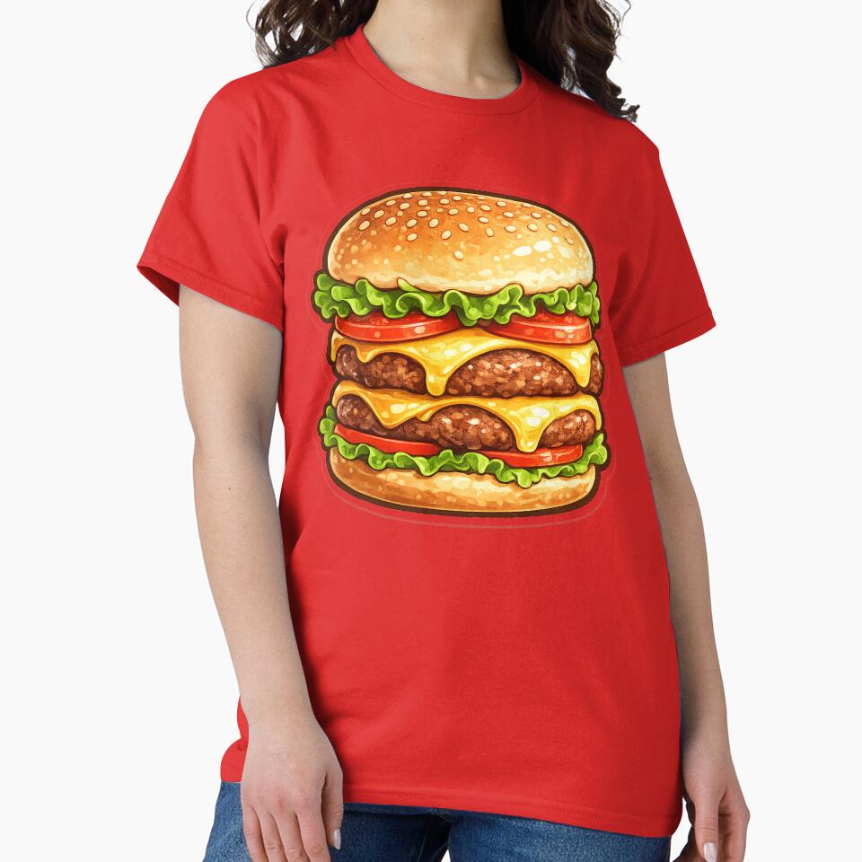 Double Cheeseburger by Wild Horizon Studio