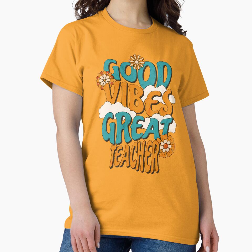 Teacher Appreciation Gift Shirt for Women | Great Teacher Gift Idea | Back To School Teacher Tee by DigiArt8Design