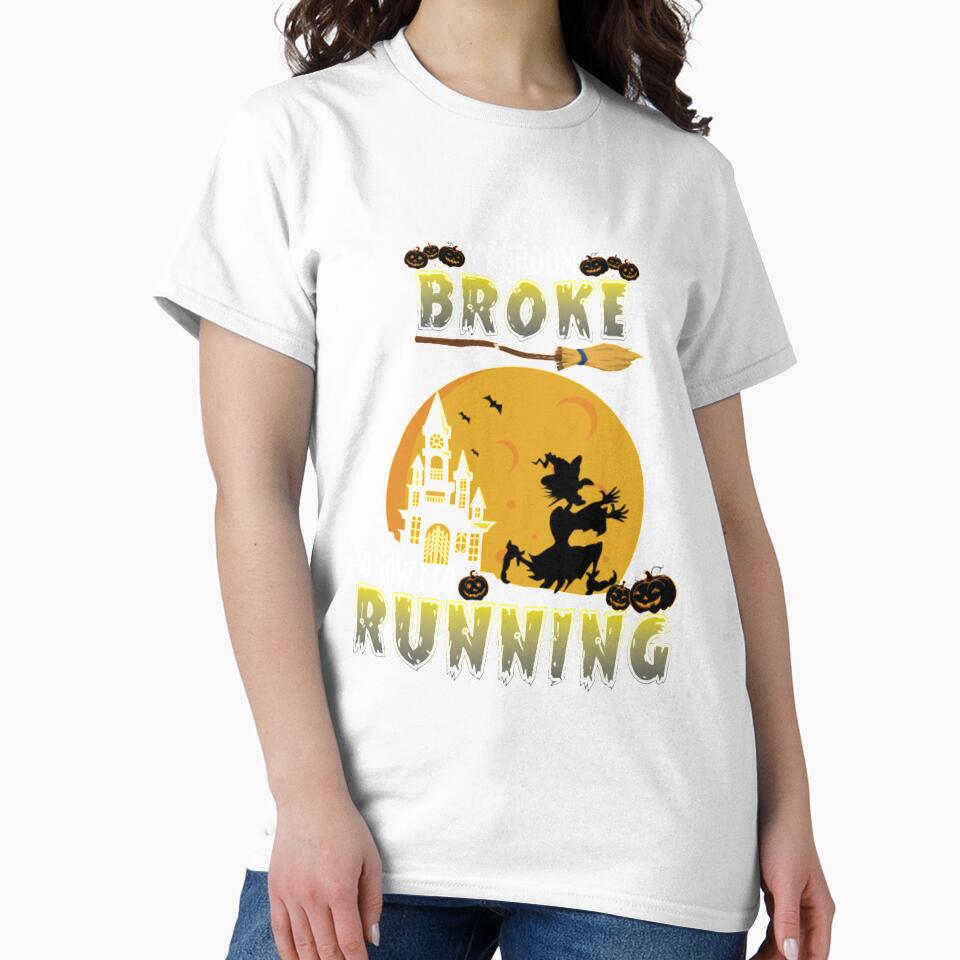 Broom Broke So Now I Go Running Ghost by Clavitaps