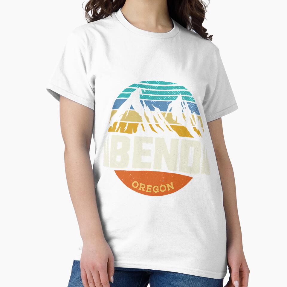 Vintage Bend Oregon Outdoor Mountain by YesterDayCheck