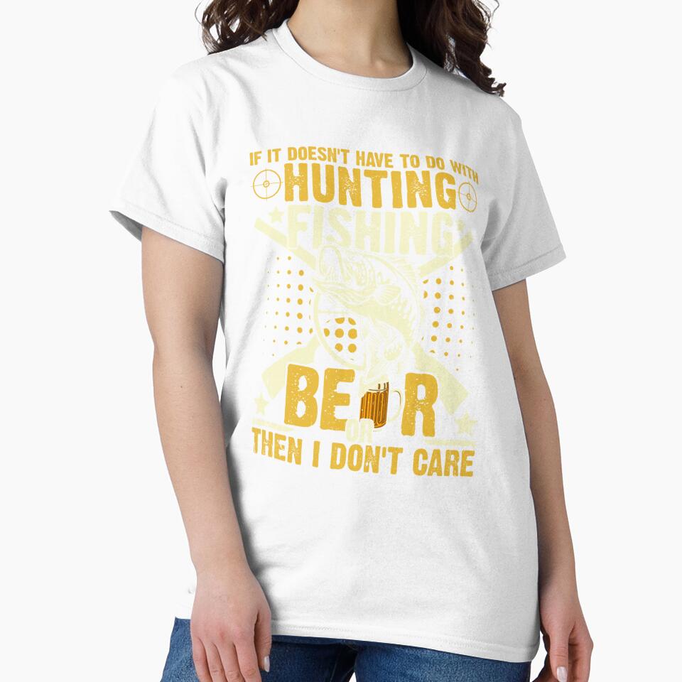 Funny fall or spring bass fishing elk dear hunting and beer by taaddison50