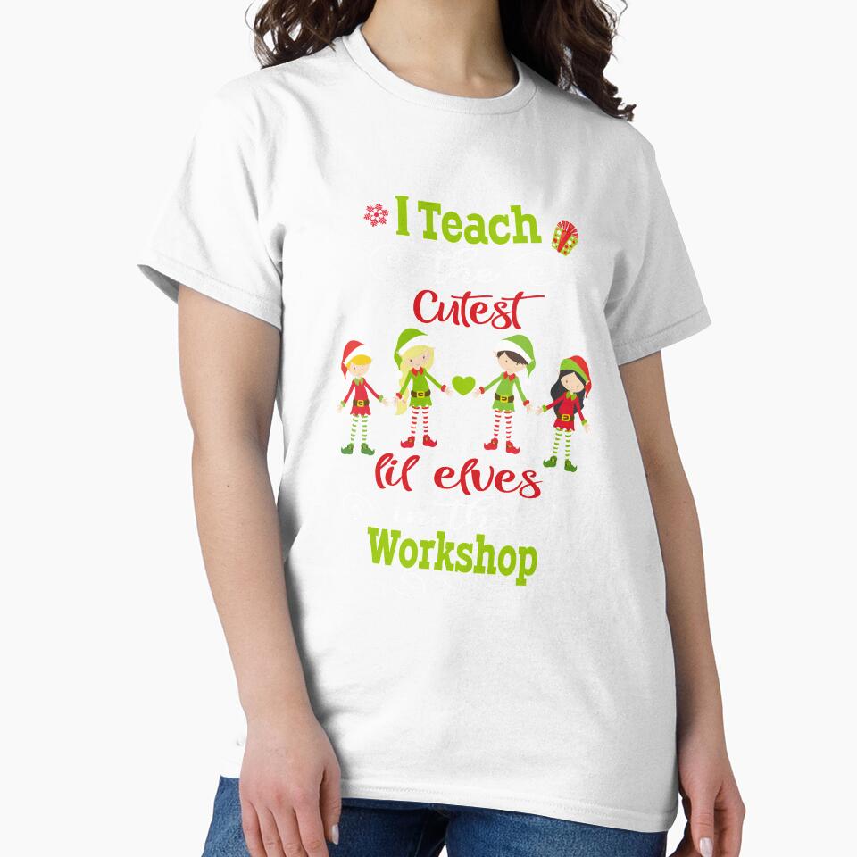 Christmas Teacher Holiday Gift Cutest Elves by Sapphire Star