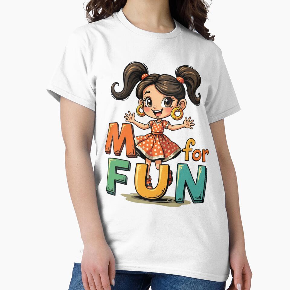 M For Fun | Playful & Mysterious | Bold and Quirky Statement by PaintedPixels01