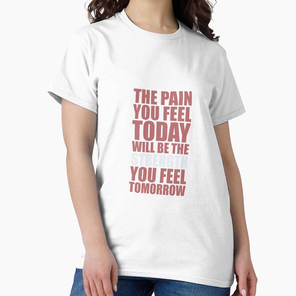 The Pain You Feel Today Will Be The Strength You Feel Tomorrow. – Gym Motivational Quotes by Labno4