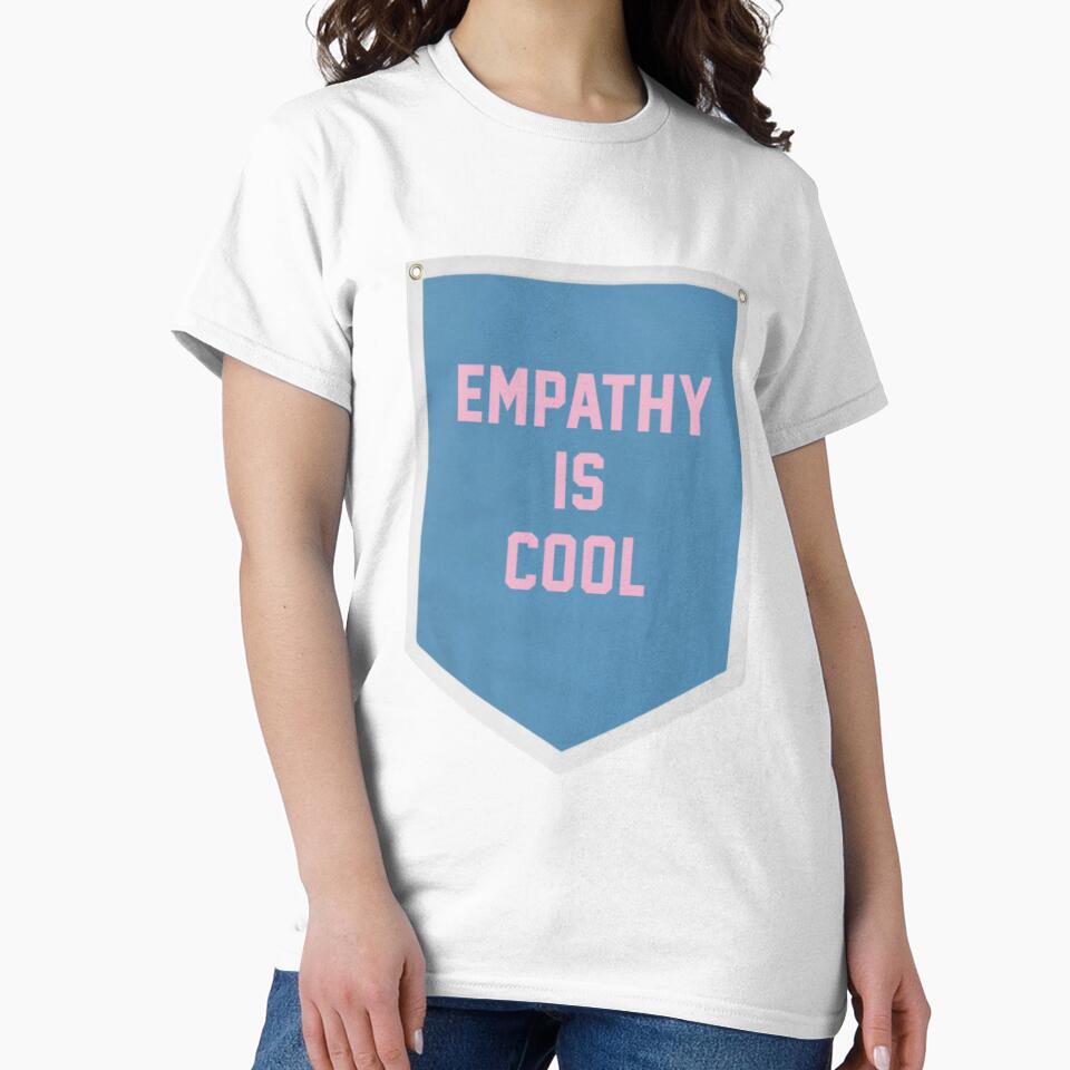 Empathy is Cool Vintage Style Pennant by Wick Designs