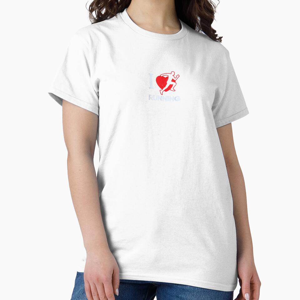 I Love Running I Heart Running by AddlPoolart