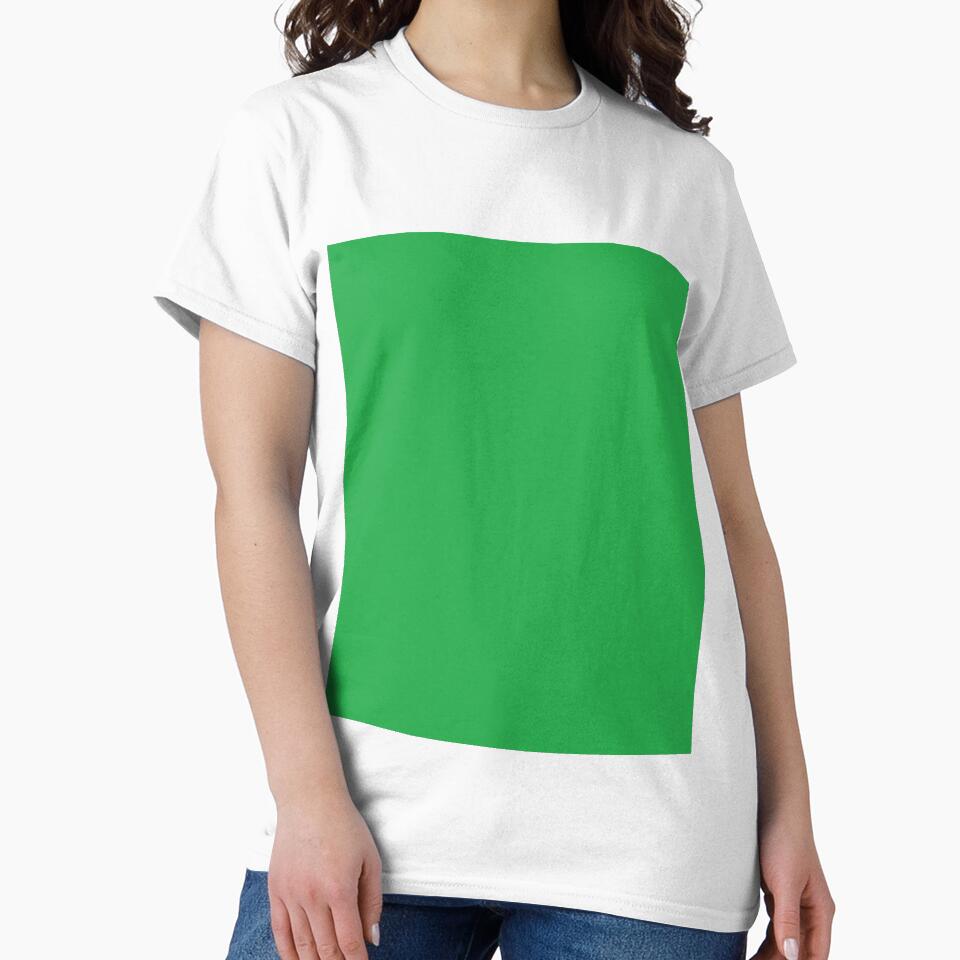 Plain Solid Color Green Vivid Green Medium Green by mimihuang creations