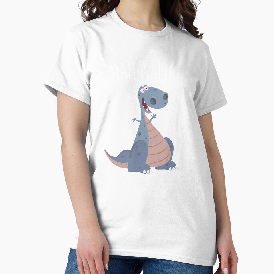 Nanasaurus dinosaur for strong women by ThreadlyAndCo Unisex , , , Long Sleeve Tee
