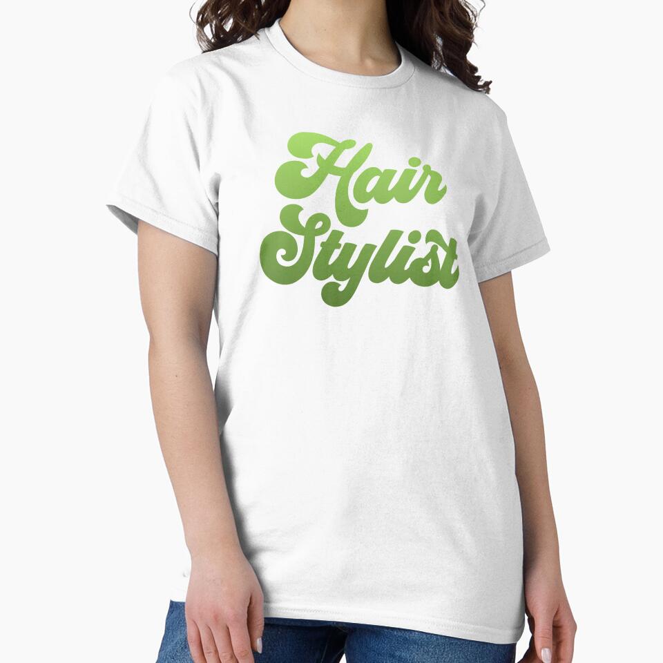 Groovy Hair Stylist - Lime Green Gradient by NermilioDesigns