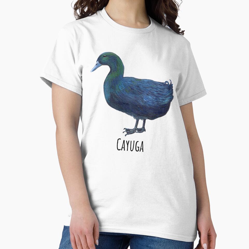 Male Cayuga Duck by Roy & Tiffany