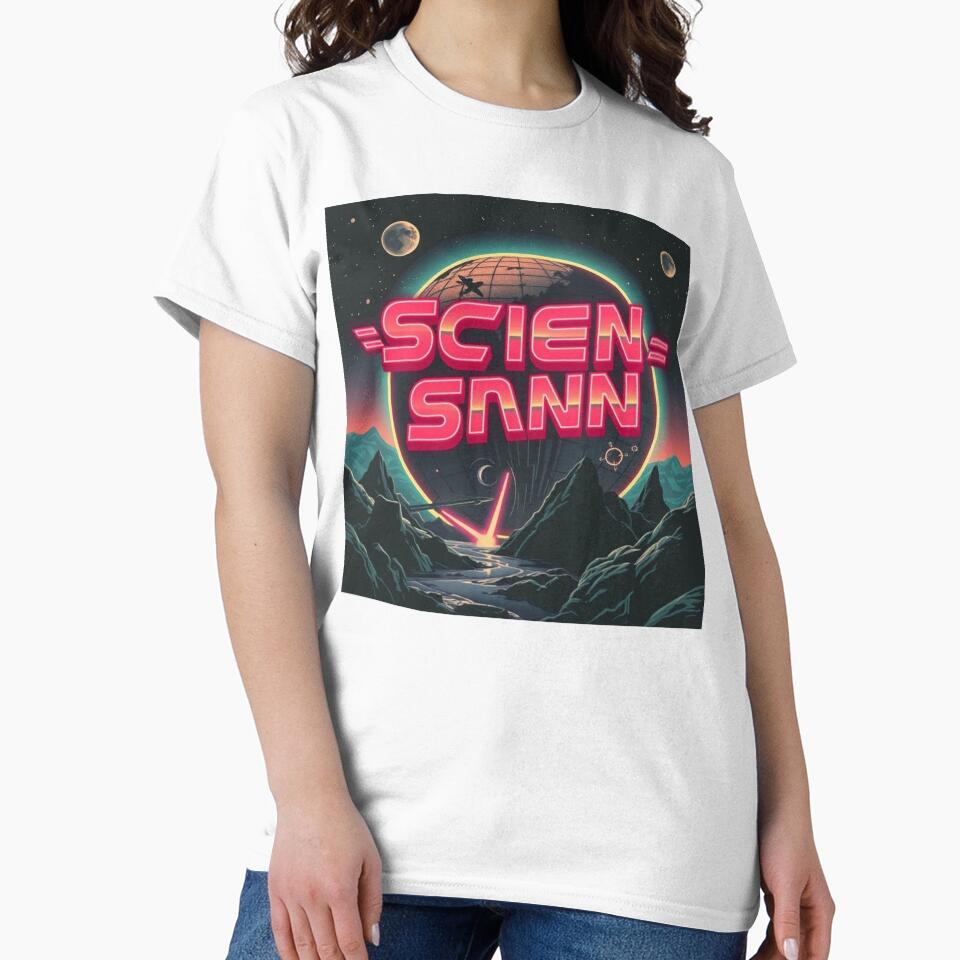 Retro Sci-Fi Cosmos Typography Poster by 1TruthMatrix