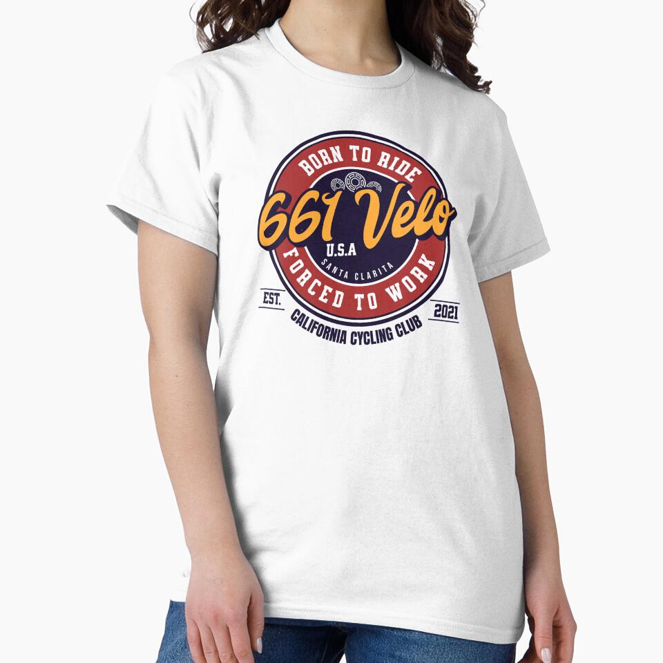 Born to Ride, Forced to Work – Custom 661 Velo Cycling Club by ethersupply