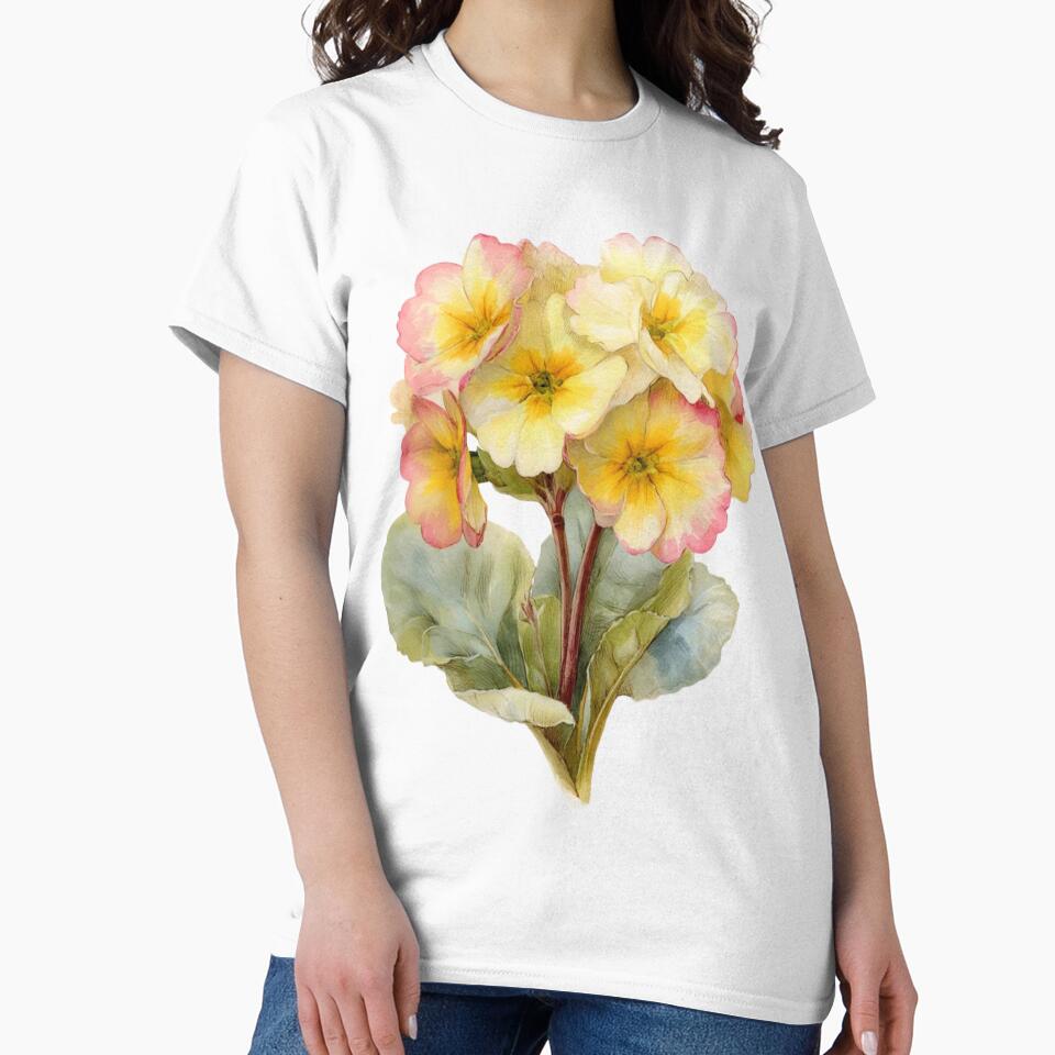 Soft Vintage Primrose Bouquet by PaperieJennifer