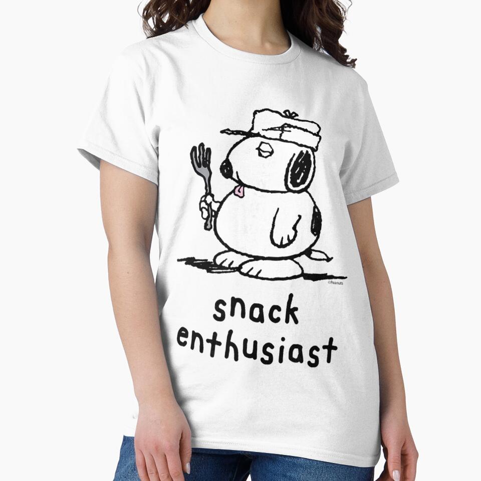 Peanuts Snack Enthusiast Funny Chubby Dog Foodie by AmareAlfr