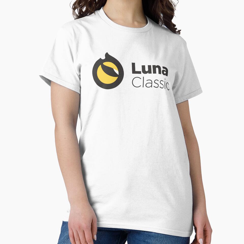 Luna Classic Official Logo Terra Luna LUNC Crypto by MnmlArt