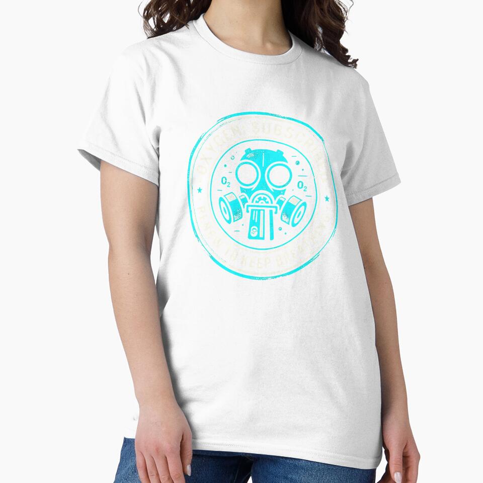 Oxygen Subscription Corporate Dystopia Badge by SplashTastic