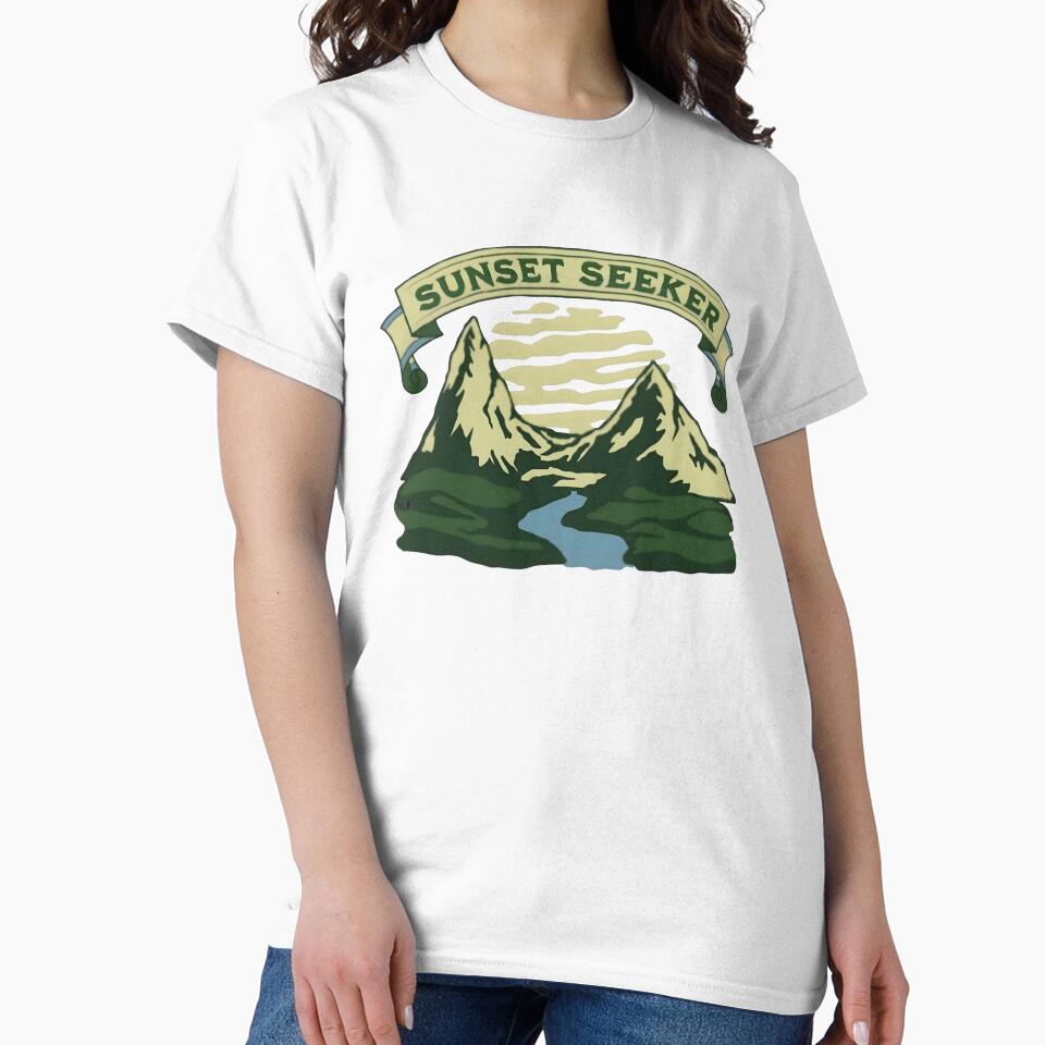 Sunset seeker, funny and cool nature lover by Merchattack
