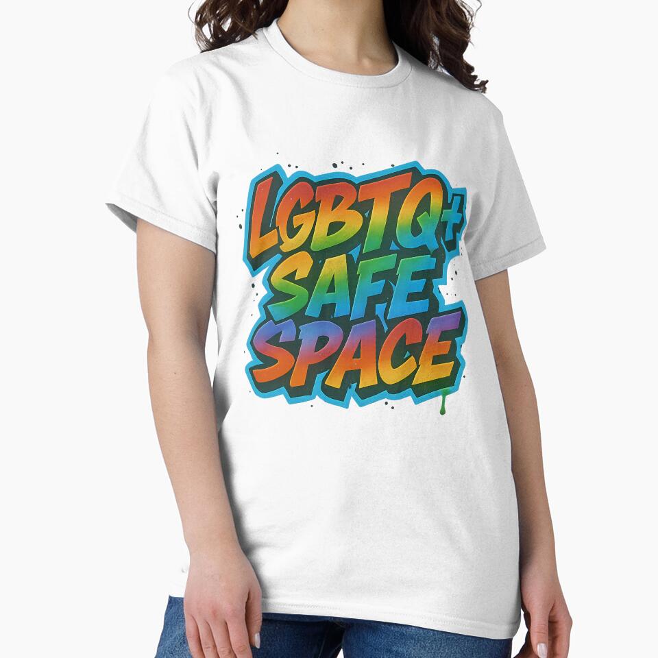 LGBTQ+ Safe Space – Bold Graffiti Design by Haus Of Sin