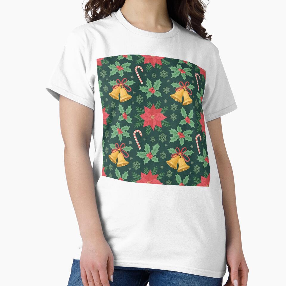 Festive Christmas Pattern | Cute Holiday Icons | Merry Xmas Gift Design by MarJul