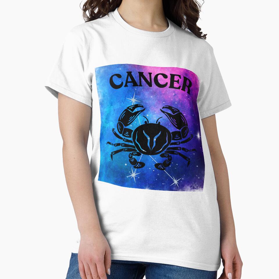 Zodiac Sign - Cancer Line Art Illustration by Dragon-Act-Art