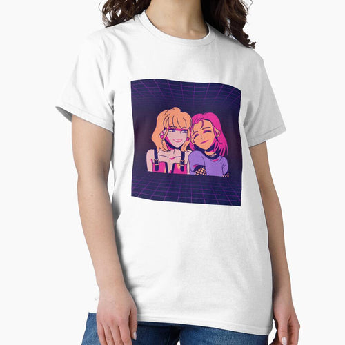 90s Retro Anime Vaporwave Kawaii Neon Girls by lycancorvus