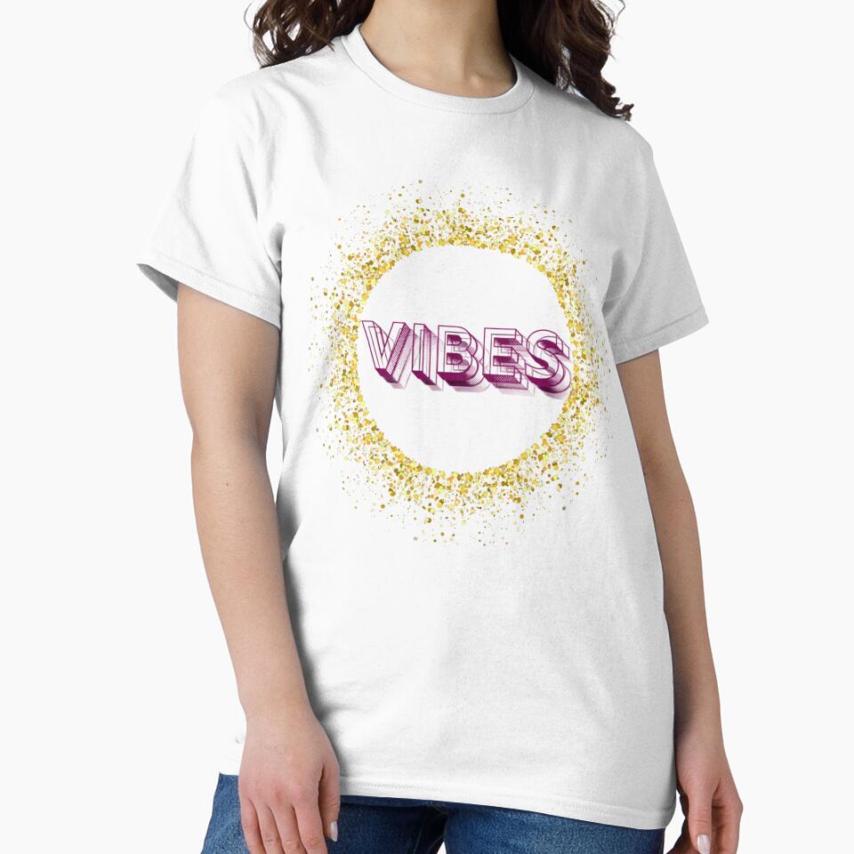 Vibes Aesthetic Typography Design by PrataeAesthetics