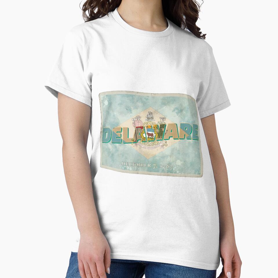 Delaware vintage style retro souvenir by DeveloperProp0